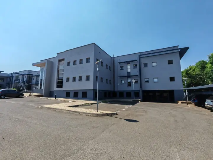 Side elevation of an office block at Corporate Park 66
